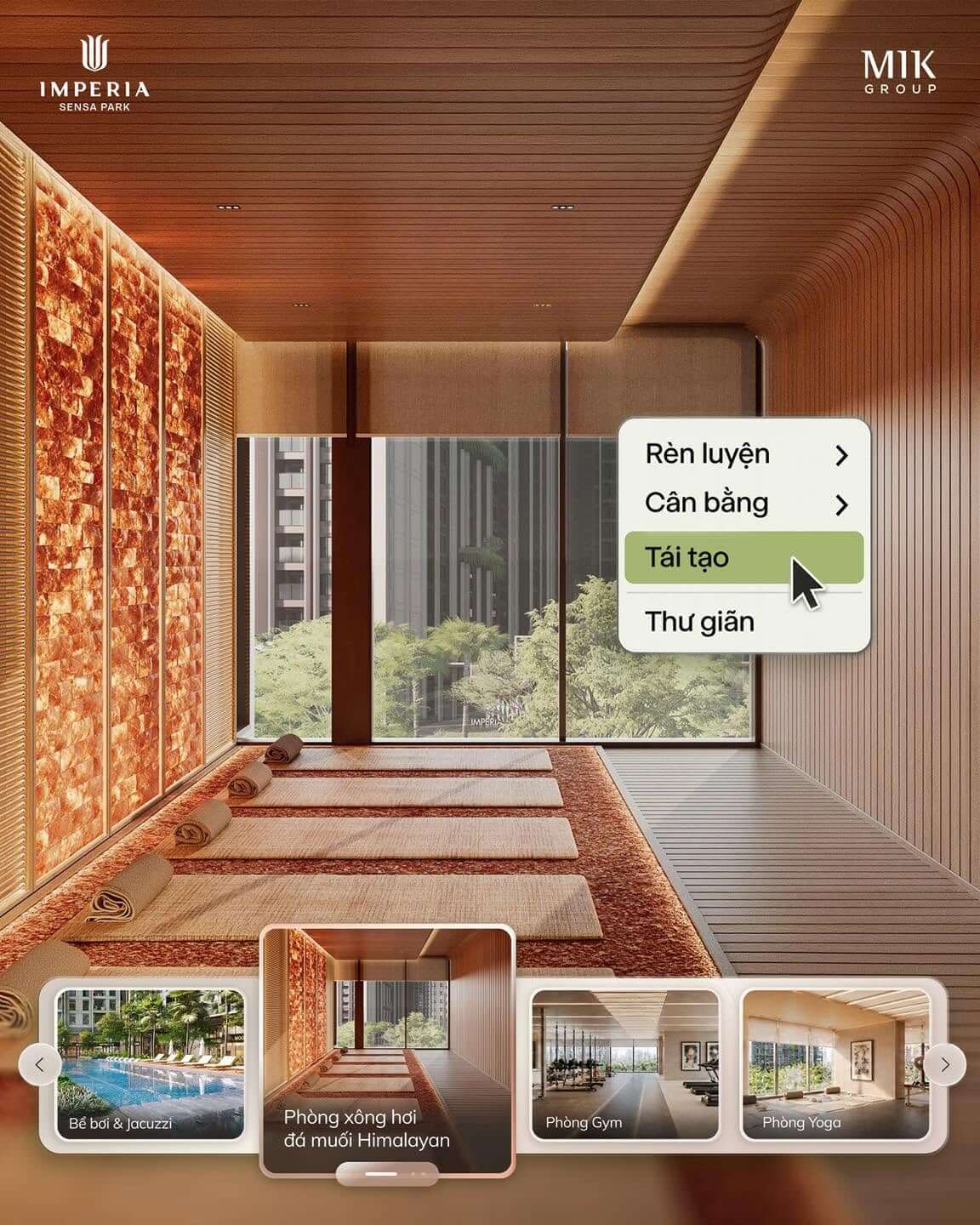 Himalayan Salt Room: Tái tạo năng lượng, thư thái mỗi ngày tại Imperia Sensa Park